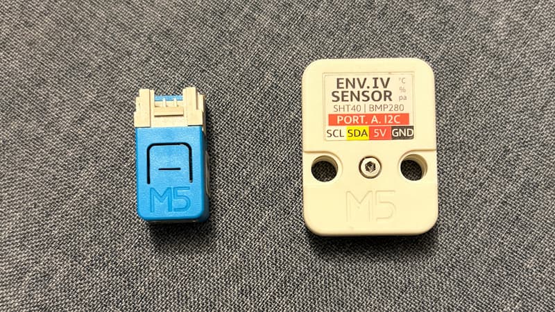 M5Stack Nano C6 and temperature humidity sensor