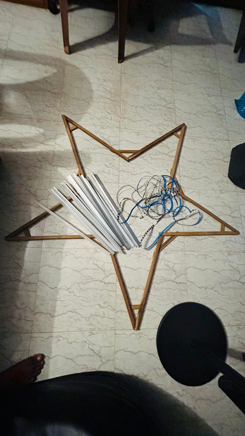 Star LED panel and light strip