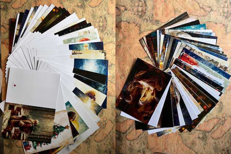 Custom Worth a Smile Christmas cards
