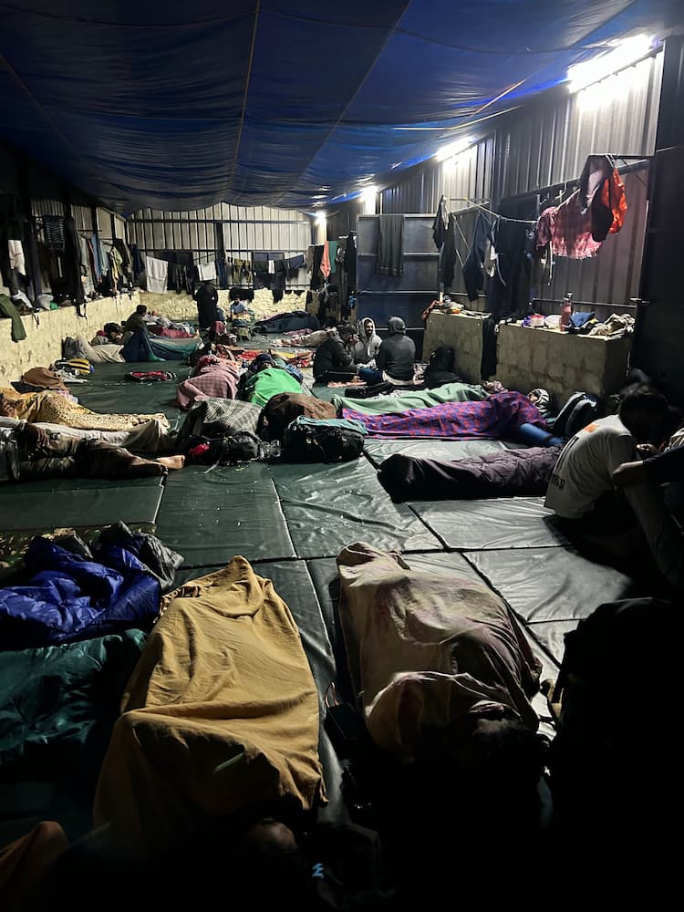 Athirumala base camp shed